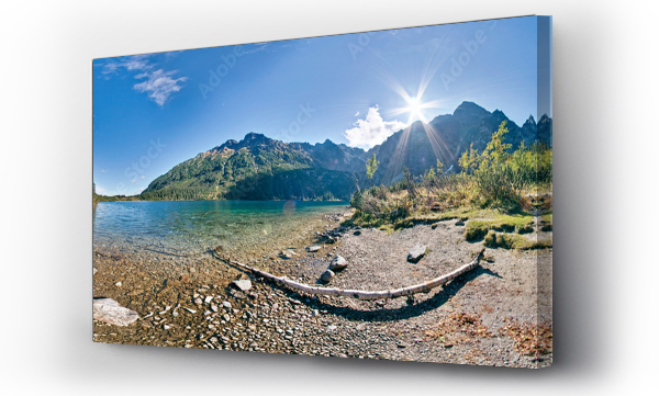 góry, jezioro, morskie oko, pejzaż, Tatry