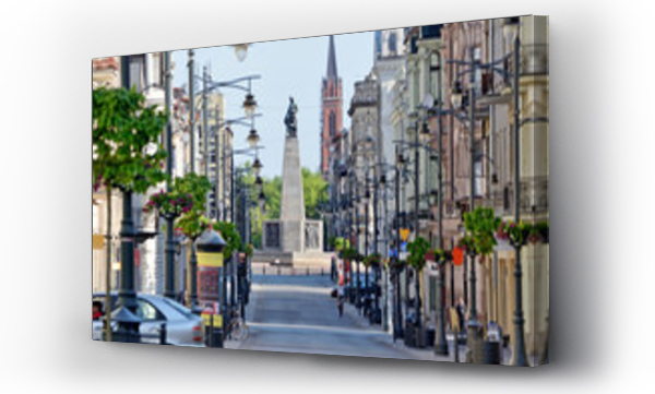 Miasta, miasto, ulica, łódź