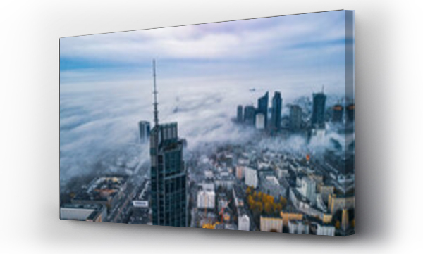 ludzie, miasto, Panorama warszawy