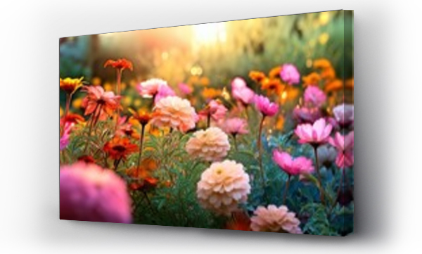 Kolorowe kwiaty, Kwiaty