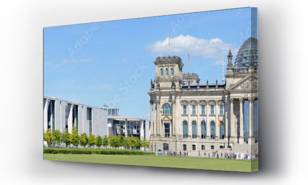 Wizualizacja Obrazu : #85480237 Reichstag Building -Stitched Panorama