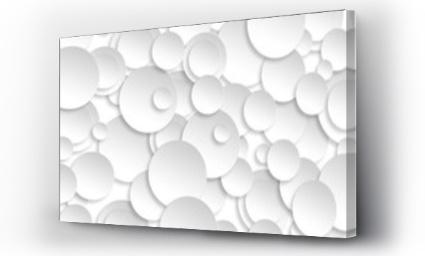 Wizualizacja Obrazu : #86305052 Abstrakcyjny papierowy okrąg projekt srebrny tekstury tła.