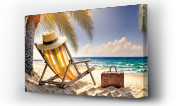 morze, palmy, plaża