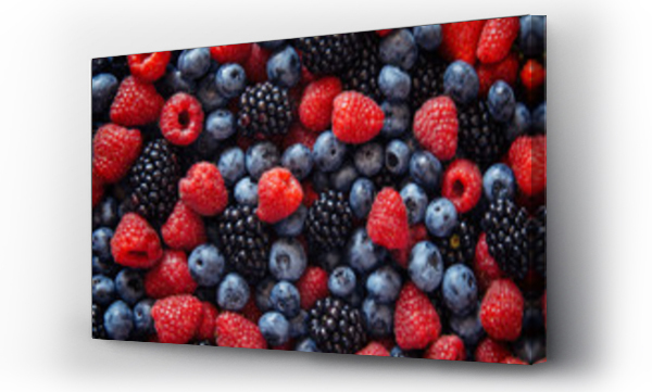 Wizualizacja Obrazu : #88601835 Zdrowe mieszane owoce i składniki z widoku z góry