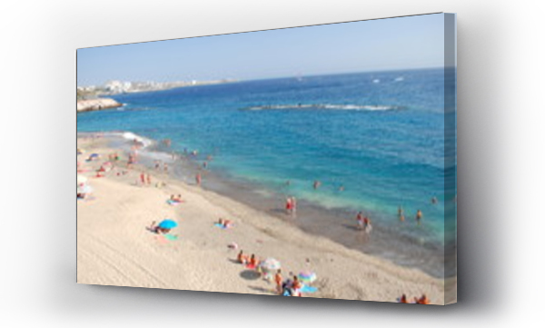 Wizualizacja Obrazu : #90083246 Przepi?kna lazurowa Playa Del Duque w Adeje na Teneryfie
