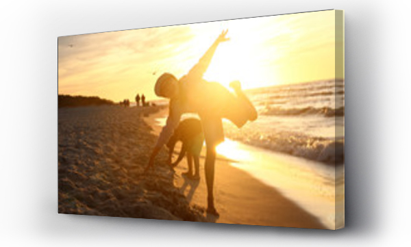 morze, plaża, rodzina