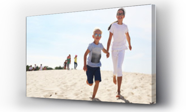 morze, plaża, rodzina