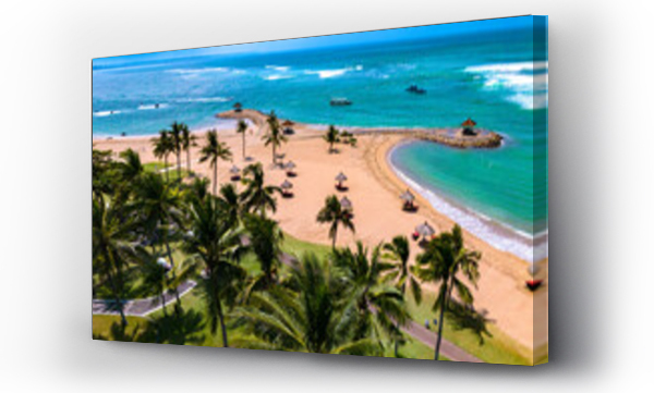 Wizualizacja Obrazu : #907882273 View of Nusa Dua beach in southern Bali, Indonesia