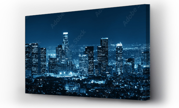 Architektura, city, cityscape, downtown, landmark, miejskich, noc, Panorama