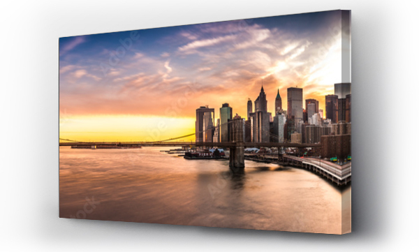 brooklyn, manhattan, Most brookliński, Panorama