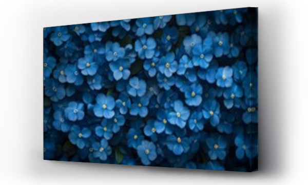 Liście, niezapominajki