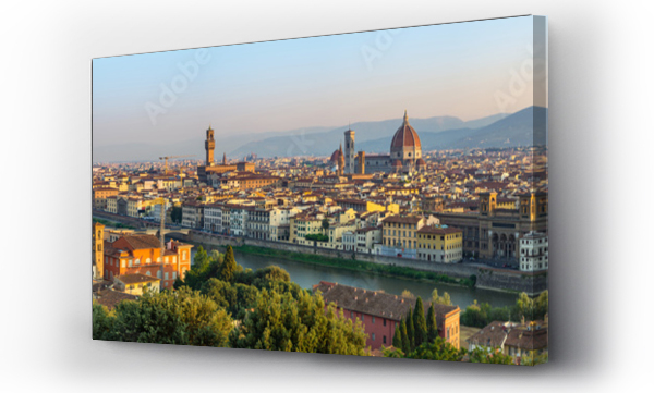 Florencja panorama miasta - Florencja - Włochy