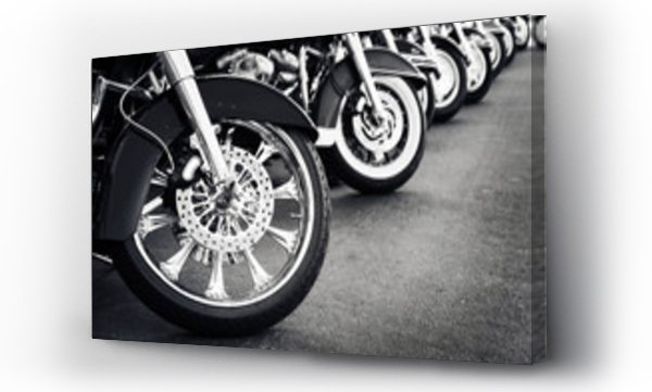 Wizualizacja Obrazu : #93274101 Motorcycles in a row