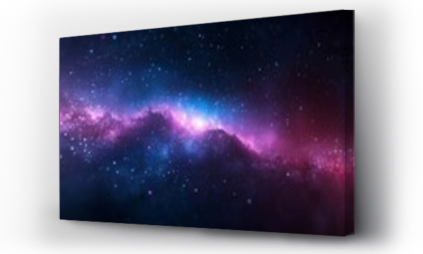 Wizualizacja Obrazu : #952532630 Space nebula and deep space galaxy. Cosmic universe concept. Image for poster, backdrop, abstract wallpaper and banner with copy space.