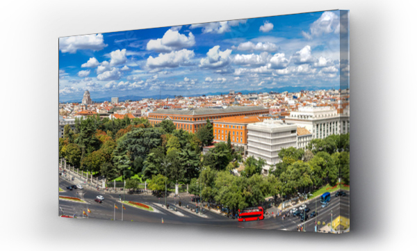 Wizualizacja Obrazu : #97031651 Plaza de Cibeles w Madrycie
